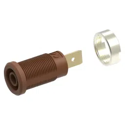 MULTICOMP PRO Banana Plugs & Jacks CONN, BANANA, JACK, 36A, QC, BROWN, 72-14176-picture-34
