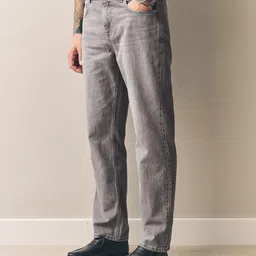 NEXT Men Straight Fit Signature Lightweight Cotton Linen Light Fade Jeans-picture-16