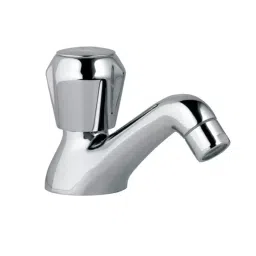 Essco by Jaquar MQT-CHR-508KN Silver Stainless Steel Pillar Cock-image-42