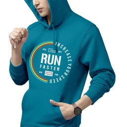 HAMBERG Men Printed Hooded Sweatshirt-picture-35
