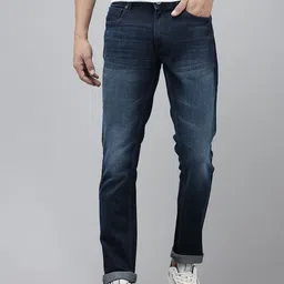 SPYKAR Men Rover Regular Fit Heavy Fade Stretchable Jeans-picture-7