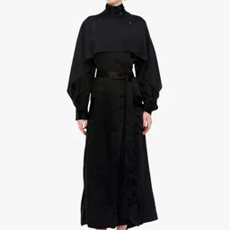 QUA Double Breasted Over Coat-image-2