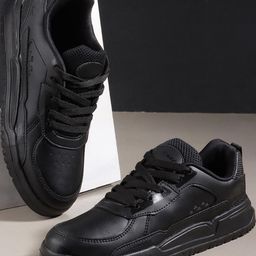 HITWAY Black Non-Marking Mesh Walking Sports Shoes-image-75