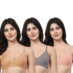 LILY Pack of 3 Full Coverage Bra image 2