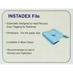 Godrej Plastic Insatdex File (Set of 20) image 2