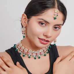 Divisha Gold-Plated Jewellery Set-image-31