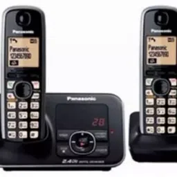 Panasonic KXTG 3722 Combo Of 2 Cordless Landline Phone Black-20