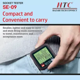HTC Three Hole Socket Line Sequence Detection Tester 30 to 260 V Range, SE-09 image 4