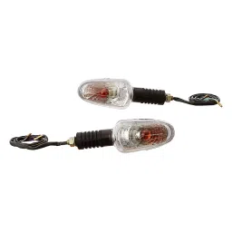 Uno Minda TD-5049C Natural Lens Blinker Lamp Assembly Rear LH/RH for TVS Star Sport (Set of 2 Pcs)-image-21