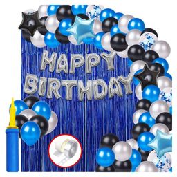Bubble Trouble Happy Birthday Balloons Decorations Set - Pack of 60-14