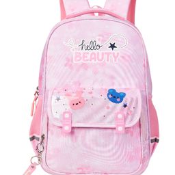 Beauty Girls by Hotshot Hellobeauty_1641 |with Keychain|school Bag|tutuion Bag|kids Bag|water Resistant|18 Inch|for Girls |32 Liters Backpack-Height 18 Inches-image-48