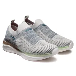 asian Colour Blocked Slip On Walking Shoes - Grey-picture-34