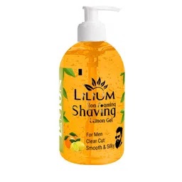 Lilium Non Foaming Lemon Shaving Gel With Glycerin - 600 ml-6