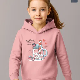 HELLCAT Girls Pack Of 2 Graphic Printed Hooded Pullover Sweatshirt-picture-5