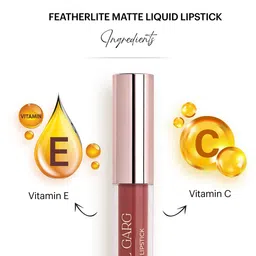 Parul Garg Featherlite Matte Liquid Lipstick - 2.5 ml - Fantasy 84 image 4
