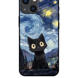 QRIOH Quirky Printed iPhone 14 Plus Back Case Mobile Accessories-image-65