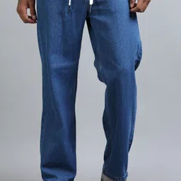 Kolor Fusion Men Loose Mid-Rise Jeans-image-67