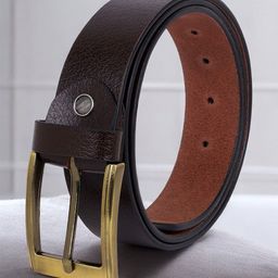 Metronaut Men Textured Leather Formal Belt-picture-43