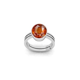 RRVGEM 10.25 Ratti Hessonite Gemstone Finger Ring-image-83