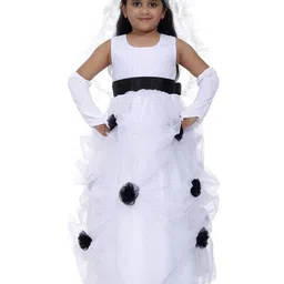 Wow Princess Girls Net Tulle Gown Maxi Dress-image-41
