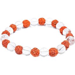 Divine souvenirs Unisex Artificial Beaded Elasticated Bracelets-image-5