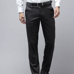 Van Heusen Men Slim Fit Formal Trousers-picture-31