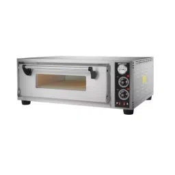 MIDD=Kitchen Electric Stone Pizza Oven Single Deck 4.2 kW 610x410 mm, MK PO641-36