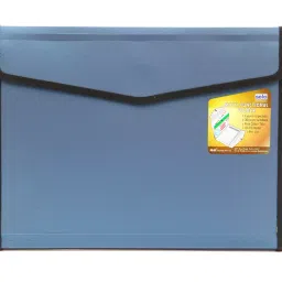 Solo EF 886 Executive Portfolio - 6 Sections (With Pad) A4 - Metalic Blue-picture-12