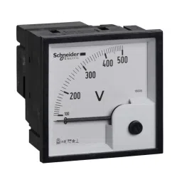 Schneider Electric 72x72 mm AC Analogue Voltmeter, 16005-45