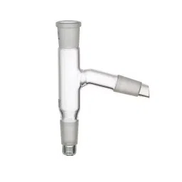 ABGIL Adapter Plain Still Head Sloping Borosilicate Glass B19 Socket and B55 Flask Cone, ADP-51-14-30