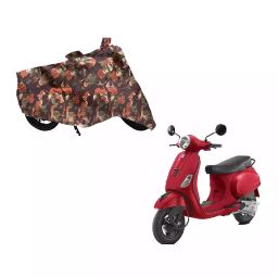 Auto Pearl Waterproof Two Wheeler Cover For Vespa Urban Club (Multi Color)-image-94