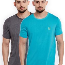 VIMAL JONNEY Men Pack of 2 T-shirts-image-61