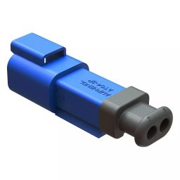 AMPHENOL SINE/TUCHEL AUTOMOTIVE HOUSING, RCPT, 2POS, 13A, AT04-2P-SR01BLU-image-45