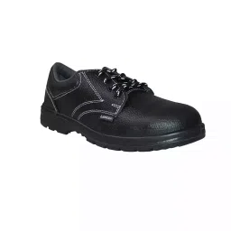 Lancer Steel Toe Safety Shoe Single Density PU Sole UK 8 Black, TP-223-picture-41