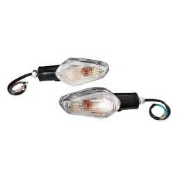 Uno Minda Blinker Assembly Front Natural Lens for Passion Pro New Model, Set of 2 LH & RH (TD-5012H)-image-62