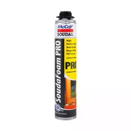 Soudal 750 ml Champagne Soudafoam Pro 1K PU Foam, 504 (Pack of 4 Pcs)-picture-15