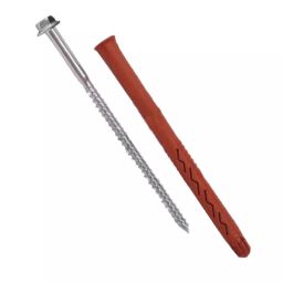 CANDORR M8x100 mm Mild Steel Galvanized Nylon Frame Fixing Anchor-image-7