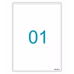 Sticker Bazaar M3 Inkjet/Laser Labels A4 Size White, MI 3 (100 Sheet)-5
