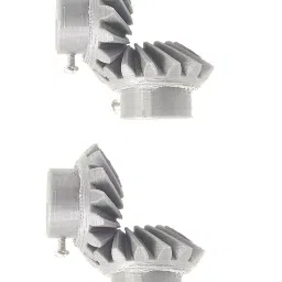 Invento ISC 1902-2A 16 Teeth 43mmx15mm Helical Bevel Gear-11