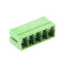 RS PRO 5 Way Pluggable Terminal Block 3.81 mm Pitch Solder Termination, 8971111 image 2