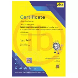 NBC Double Row Angular Contact Sealed Bearing, Inner Dia 17 mm, Outer Dia 40 mm, Width 18 mm, 3203TN image 2