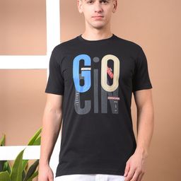 COBB Men Typography Printed Round Neck Cotton T-shirt-image-57