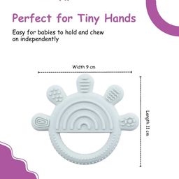 Adore Tusk Pro Silicon Teether - Hi 5 Theme image 4