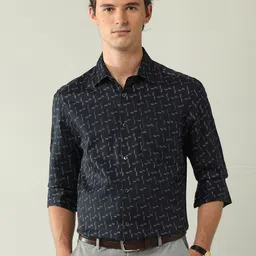 AD By Arvind Regular Fit Printed Cotton Shirt-image-42