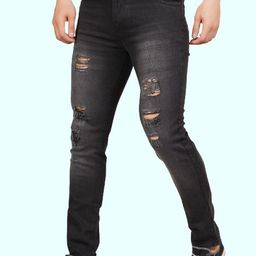 LINARIA Men Classic Slim Fit Mid-Rise Jeans-picture-48