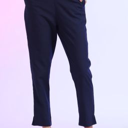 AURELIA Women Slim Fit Cigarette Trousers-image-36