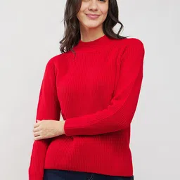 FableStreet Women Round Neck Pullover Sweater-image-49