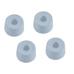 Screw Tight R230402WHT-4 1.25 inch Plastic White Door Stopper (Pack of 4)-image-5