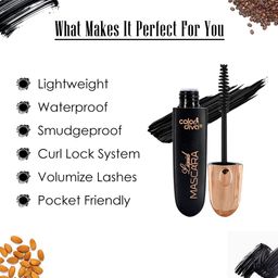 Color Diva Set Of 3 Liquid Eyeliner & Mascara & Glazed Matte Liquid Lipstick - 10 ml Each image 5