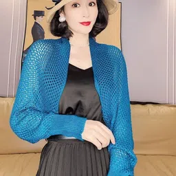 KPOP Women V-Neck Long Sleeves Top-picture-17